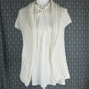 Express Banana Republic top sweater bundle sz M